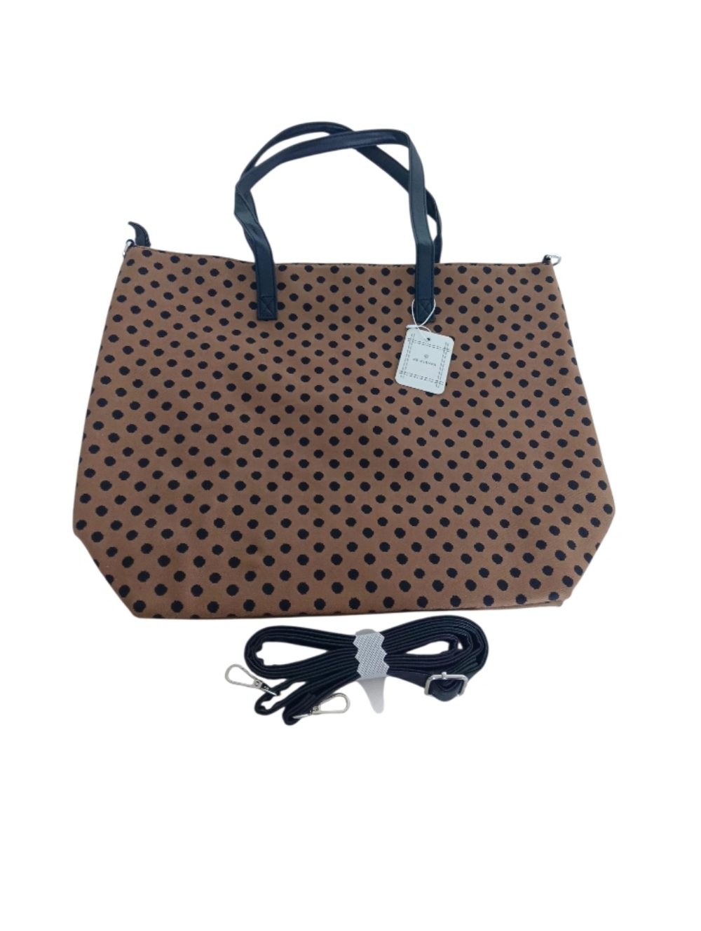 Polka Dot Tote Bag - Picture 3 of 9